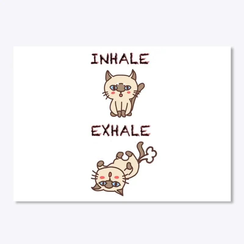 inhale and exhale